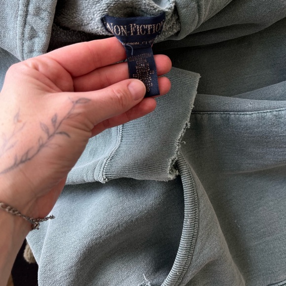 vintage 90’s faded blank hoodie - Picture 3 of 3